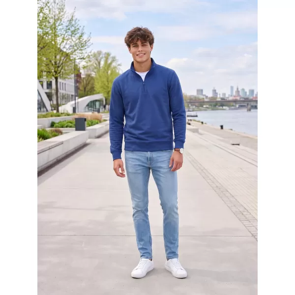  Hanorac pentru bărbați MALFINI SUMMIT 429 ALBASTRU REGAL 