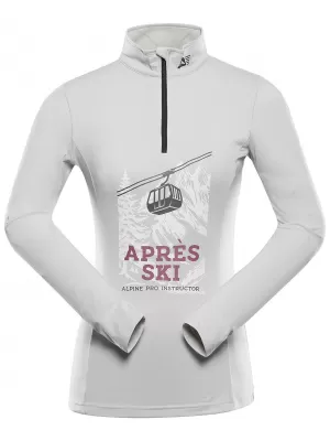 Tricou de damă cu uscare rapidă ALPINE PRO STANSA 2 ALBA ALBASTRU VARIANTA VINERI