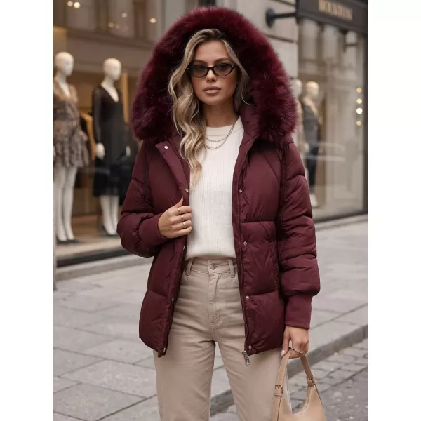  Geaca de dama DSTREET TY6003 BURGUNDIA 