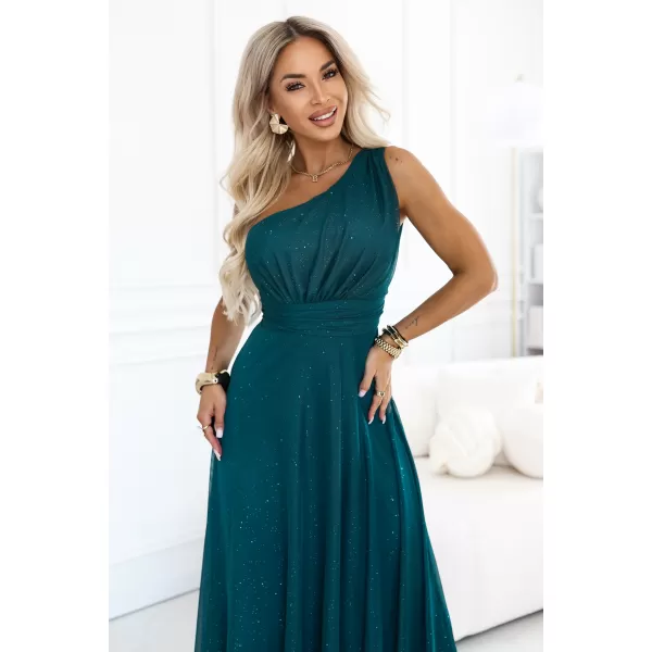  Rochie de femei NUMOCO 656-4 VERDE STICLA 