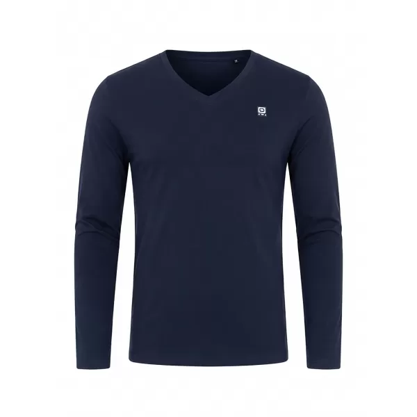  Tricou pentru bărbați OMBRE L172 ALBASTRU MARIN 