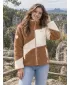 Hanorac de damă din fleece ALTISPORT IVONA BEJ