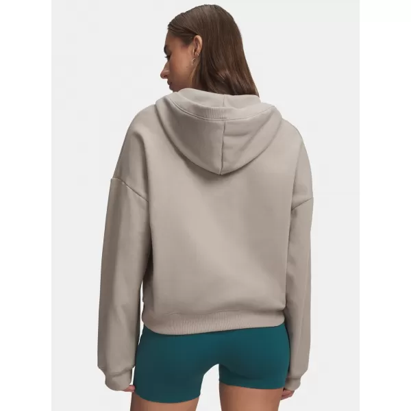  Hanorac de dama UNDER ARMOUR ICON FLEECE HZ HOODIE 6012843-203 MARO 