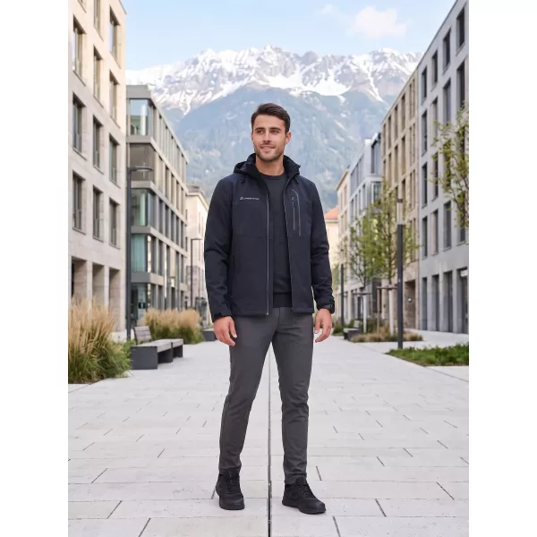  Jachetă softshell pentru bărbați ALPINE PRO GEDER OBICEIURI 