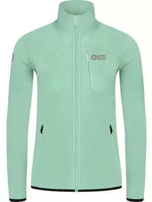 Hanorac ușor de damă din fleece NORDBLANC MAPLE NBSFL8374 VERDE