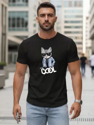 Tricou pentru bărbați DSTREET NX5018R-BK NEGRU