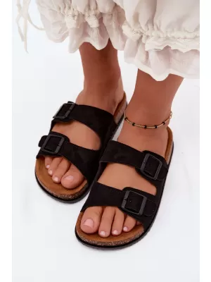Papuci de damă BOTO 56301-1 NEGRU