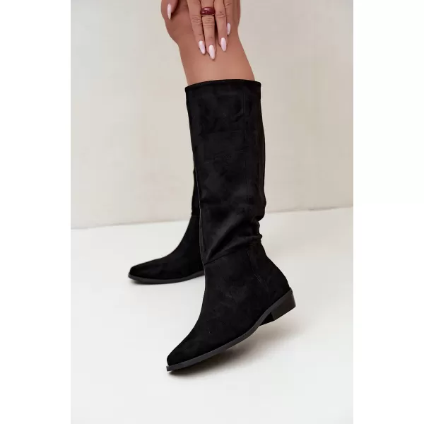  Cizme de dama BOTO 1162 NEGRU 