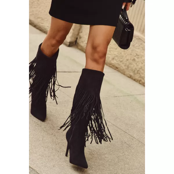  Cizme de dama BOTO H-59 NEGRU 