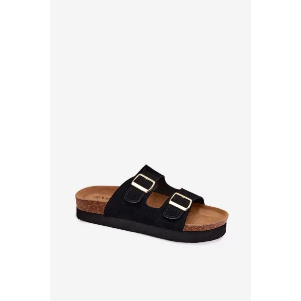  Papuci de damă VINCEZA 102657 NEGRU 