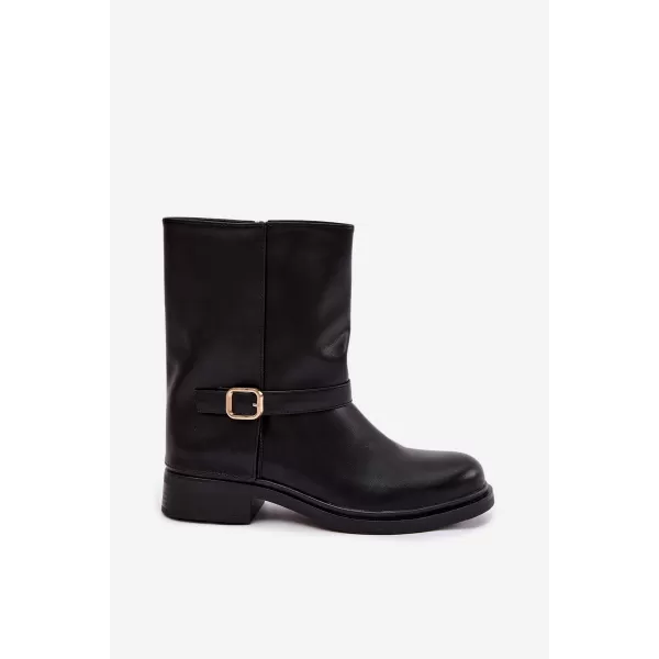  Botine de dama BOTO 5859 NEGRU 