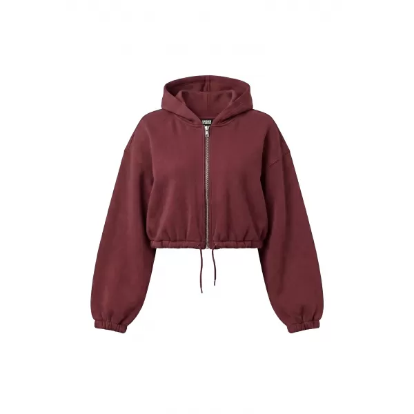  Hanorac de dama URBAN CLASSICS TB8635-00606 BURGUNDIA 