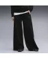 Pantaloni de trening pentru femei PUMA CLASS RELAXED WIDE LEG PANTS 69401301 PUMA NEGRU