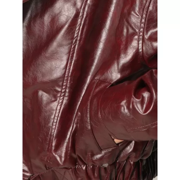 Geaca de dama DSTREET TY5707 BURGUNDIA 