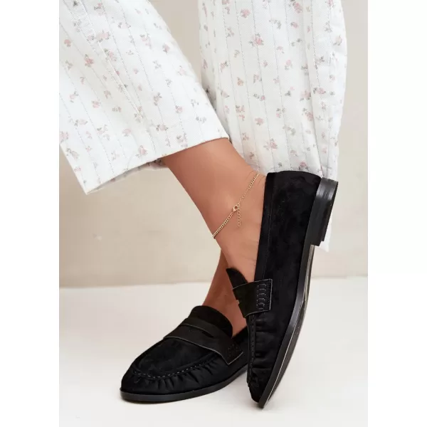  Mocasini de dama BOTO TC-40 NEGRU 