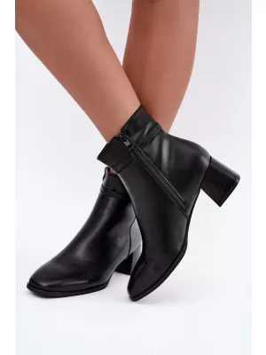Pantofi de dama SERGIO LEONE BT-34-S NEGRU