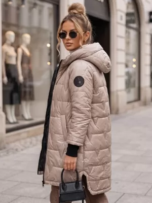 Geaca de dama DSTREET TY5790 CARAMEL