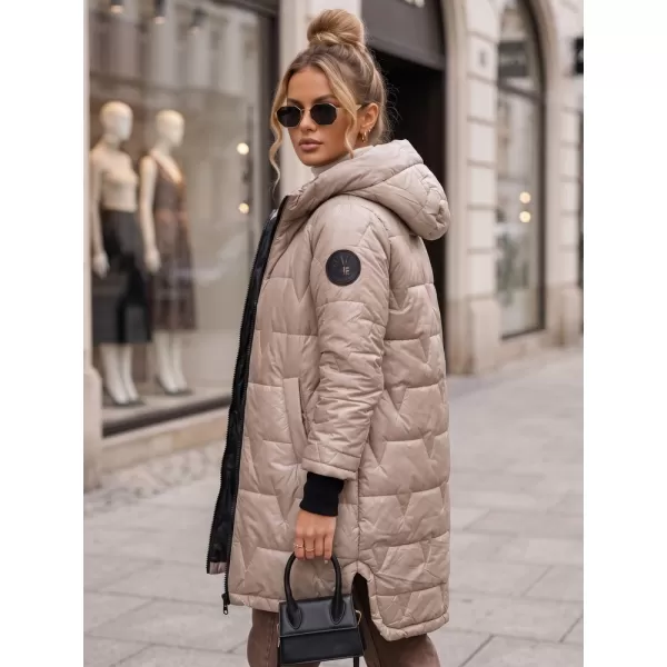 Geaca de dama DSTREET TY5790 CARAMEL 