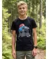 Tricou pentru copii ALPINE PRO ECOMO 4 VARIANTA NEAGRA PC