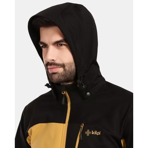  Jachetă softshell pentru bărbați KILPI ONTAVIO-M 1M0112KI DE AUR 