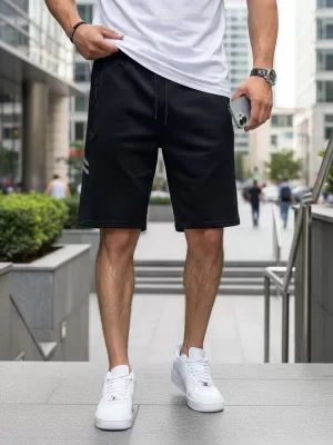 Pantaloni scurți pentru bărbați DSTREET SX2254 NEGRU