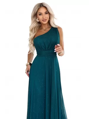 Rochie de femei NUMOCO 656-4 VERDE STICLA