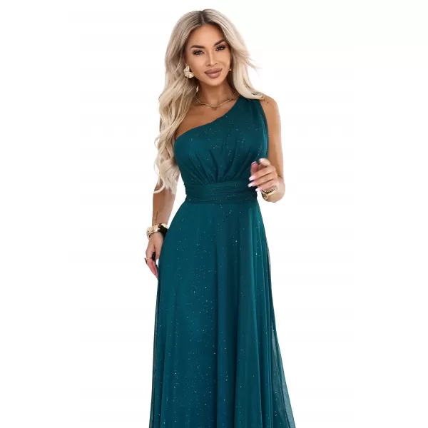  Rochie de femei NUMOCO 656-4 VERDE STICLA 