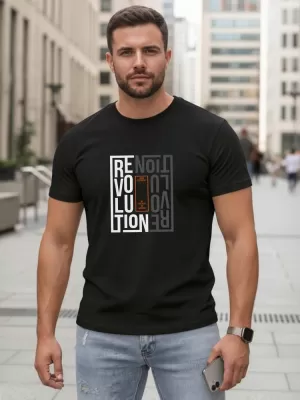 Tricou pentru bărbați DSTREET NX0143R-BK NEGRU