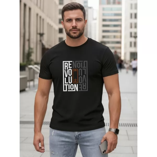  Tricou pentru bărbați DSTREET NX0143R-BK NEGRU 