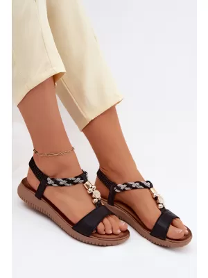 Sandale de dama S.BARSKI KV61-6051 NEGRU