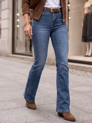 Pantaloni de dama DSTREET UY3132 ALBASTRU