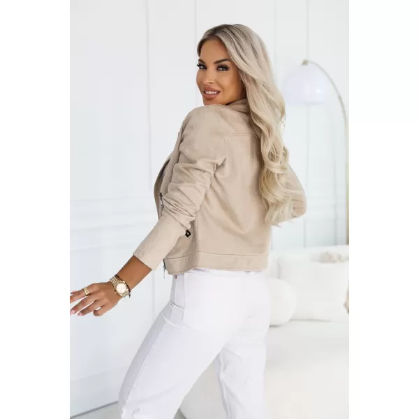  Geaca de dama NUMOCO 481-6 BEJ CAȘMIR 
