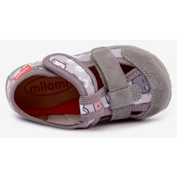  Papuci copii MILAMI 118/BR-34 GRI 