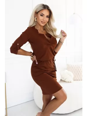 Rochie NUMOCO AGATA 161-20 MARO SCORTISOARA