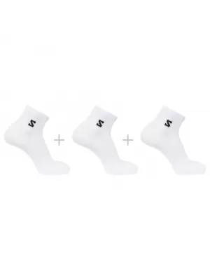 Șosete SALOMON EVERYDAY LITE QUARTER 3-PACK LC2911800 ALB