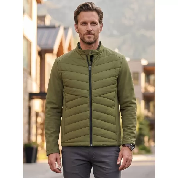  Jachetă hibridă pentru bărbați MALFINI PREMIUM CROSS 555 VERDE AVOCADO 