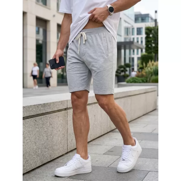  Pantaloni scurți pentru bărbați DSTREET SX2621 GRI DESCHIS 