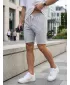 Pantaloni scurți pentru bărbați DSTREET SX2621 GRI DESCHIS
