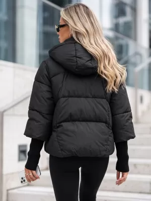 Geaca de dama DSTREET TY5826 NEGRU