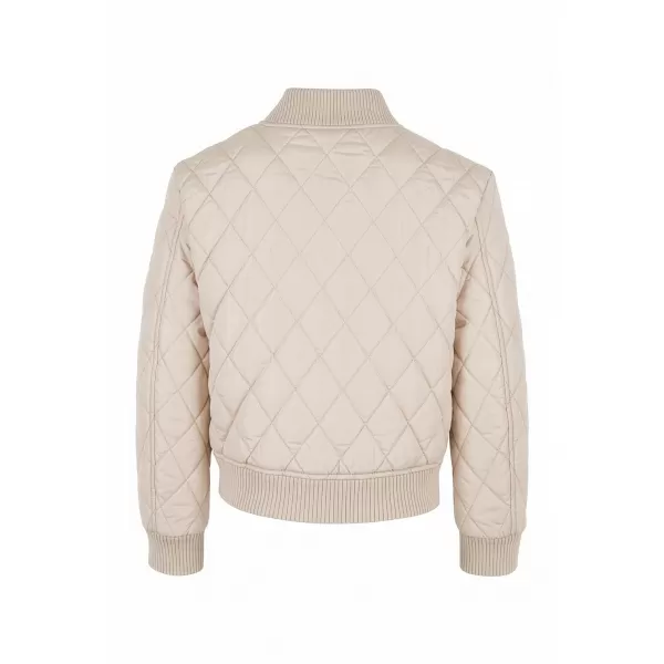  Jachetă matlasată pentru fetiță URBAN CLASSICS UCK806-02903 NISIP ALB 