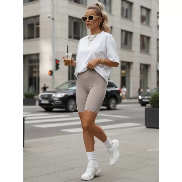  Pantaloni scurți de damă DSTREET SY0569 GRI DESCHIS 