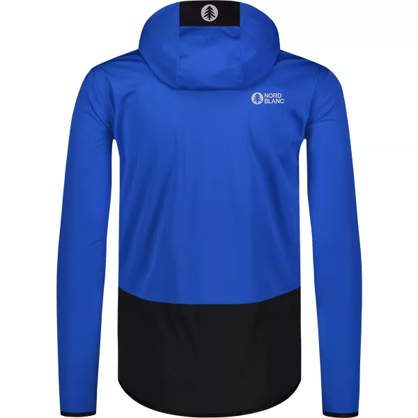  Jachetă softshell impermeabilă pentru bărbați NORDBLANC EXPEDITIOUS NBSSM8323 ALBASTRU 