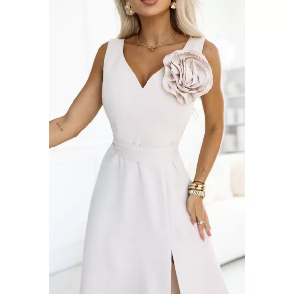  Rochie de femei NUMOCO 669-3 BEJ 