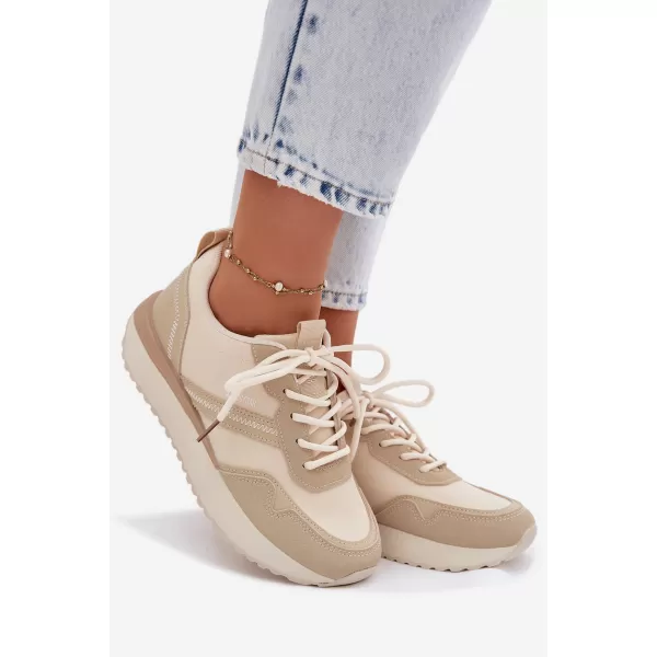  Adidași de damă BIG STAR SHOES TT274278 BEJ 