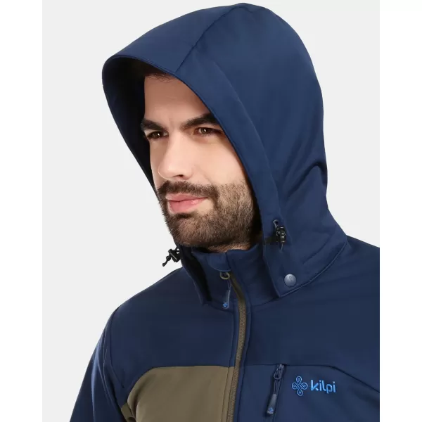  Jachetă softshell pentru bărbați KILPI ONTAVIO-M 1M0112KI KAKI 