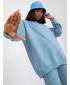 Hanorac de dama BASIC FEEL GOOD AP-BL-A-R001 ALBASTRU DESCHIS
