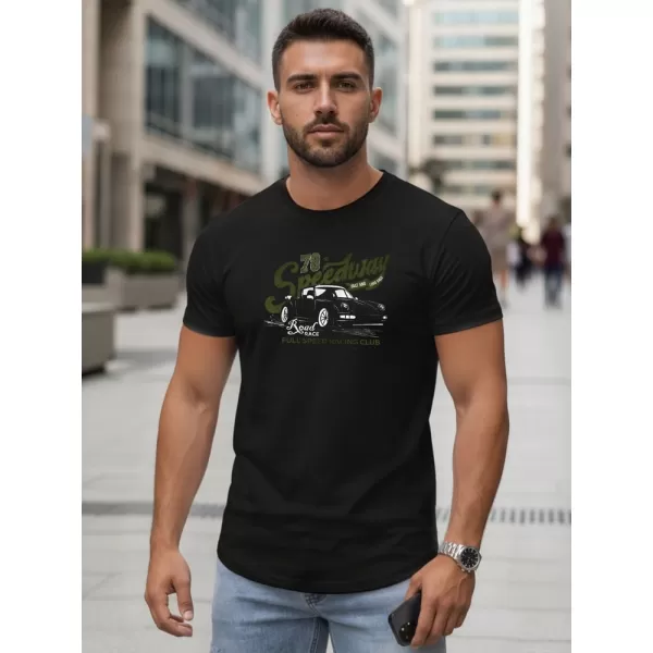  Tricou pentru bărbați DSTREET NX5089R NEGRU 