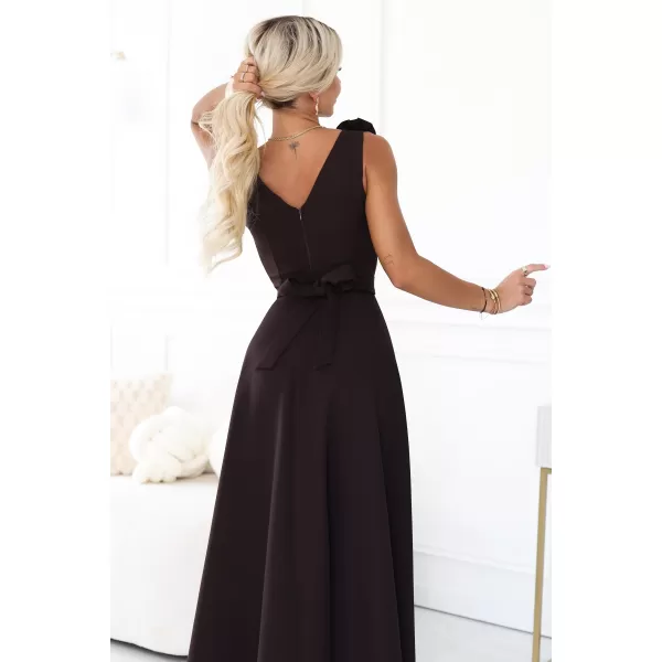  Rochie NUMOCO 643-10 MARO CIOCOLATA 
