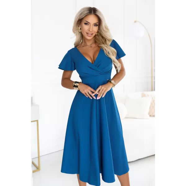  Rochie NUMOCO 675-4 VERDE MARE 