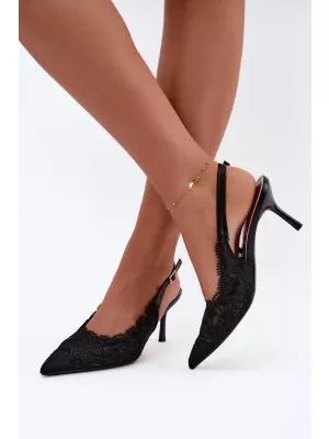 Sandale de dama BOTO T685P NEGRU
